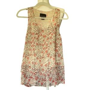 Cynthia Rowley  Sleeveless Blouse | Shell 100% Silk, Lining 100% Polyester